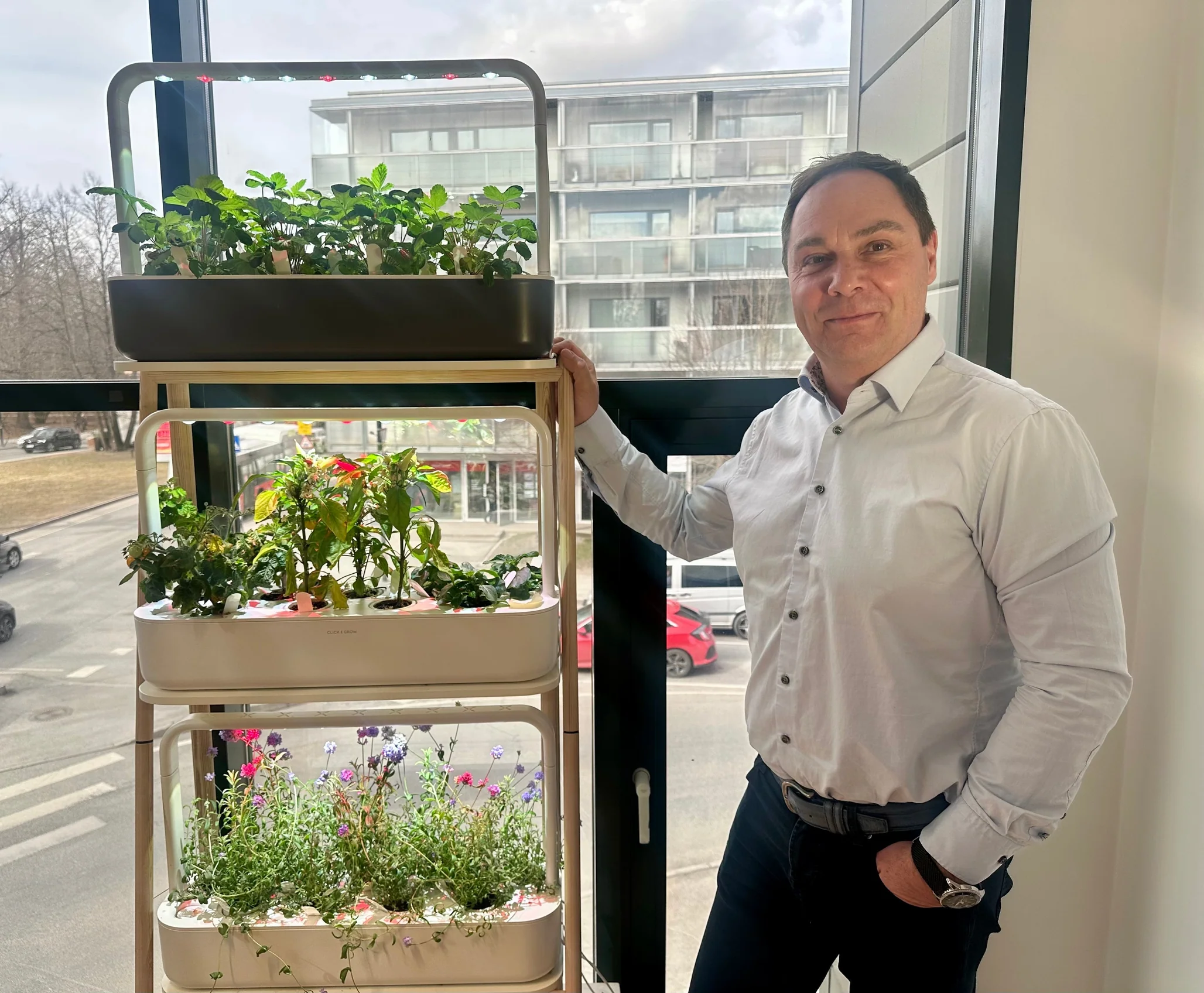 Fresh Herbs Grown Effortlessly Everyday